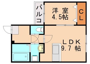 和白駅 徒歩7分 2階の物件間取画像